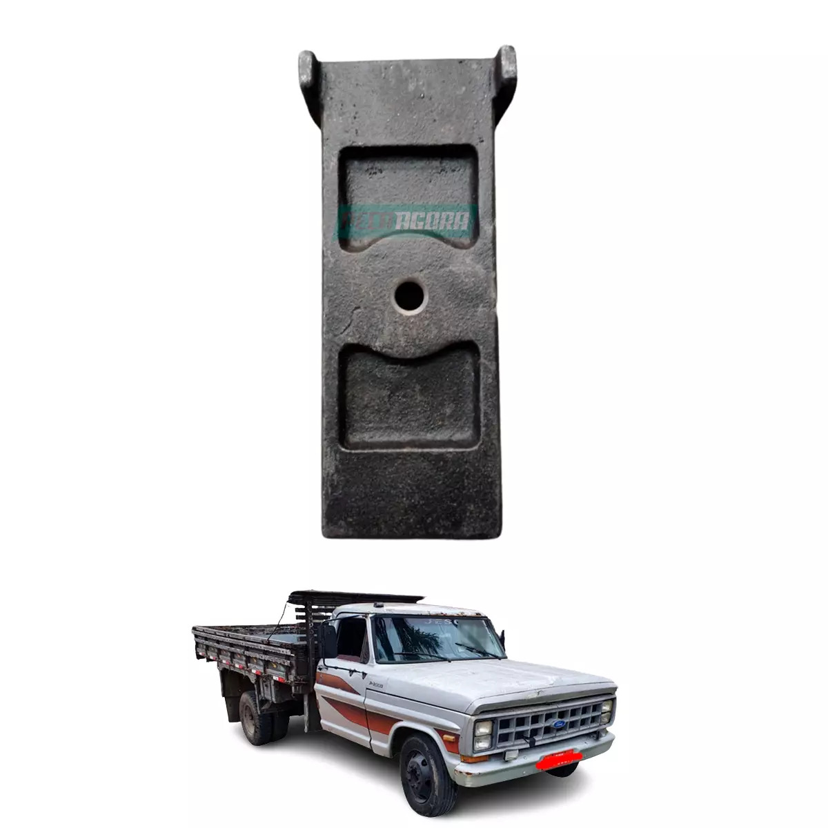 ESPACADOR MOLA AUXILIAR EIXO TRASEIRO FORD F4000 4X2 98 USA 2 PECAS F4000 4X4 20