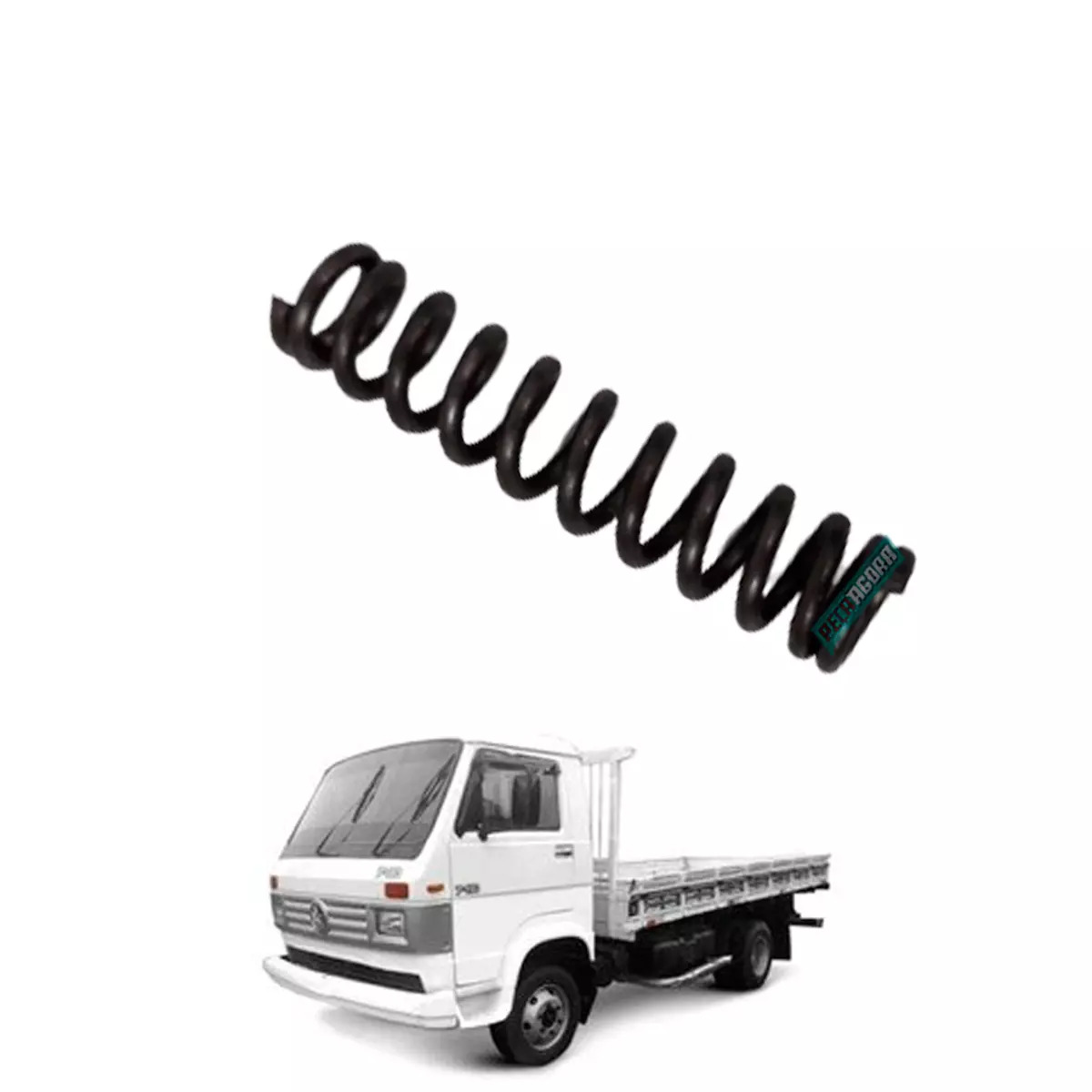 MOLA PRESSAO CABO ACELERADOR VW 790S 11130 12140H 14150 18310 (600721519-)