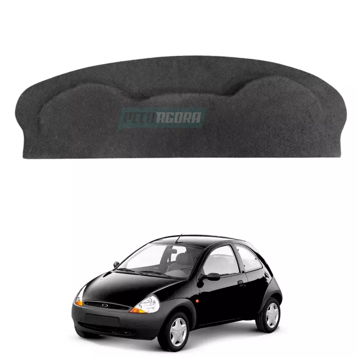 TAMPA PORTA MALA FORD KA 97 A 01 PRETO (M308044)