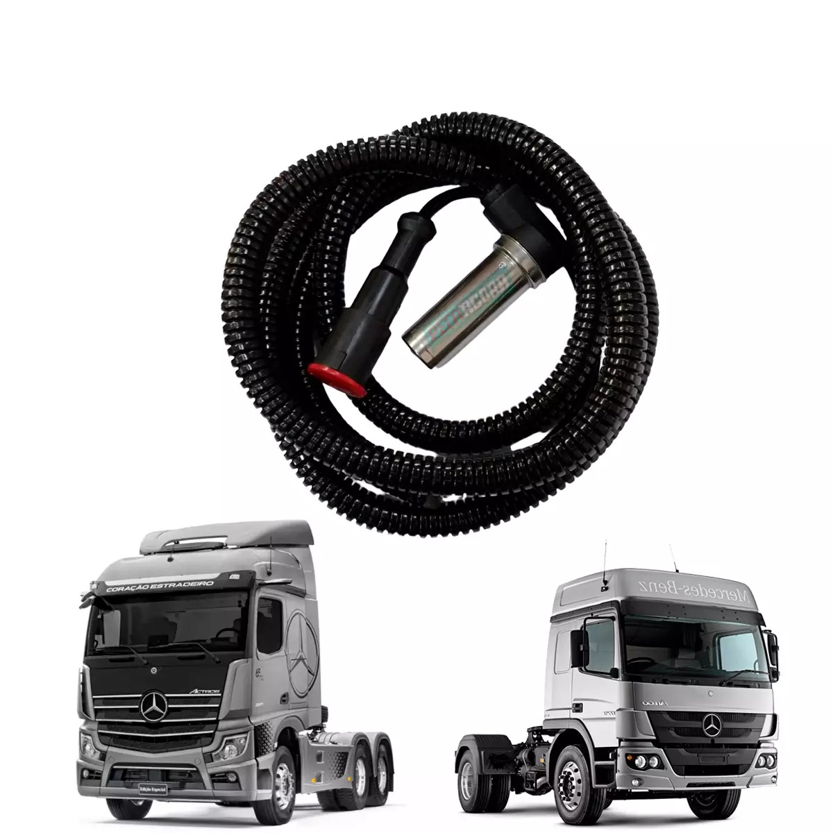 SENSOR ABS ORIGINAL MB ACTROS ATEGO MERCEDES BENZ (0015427818.)