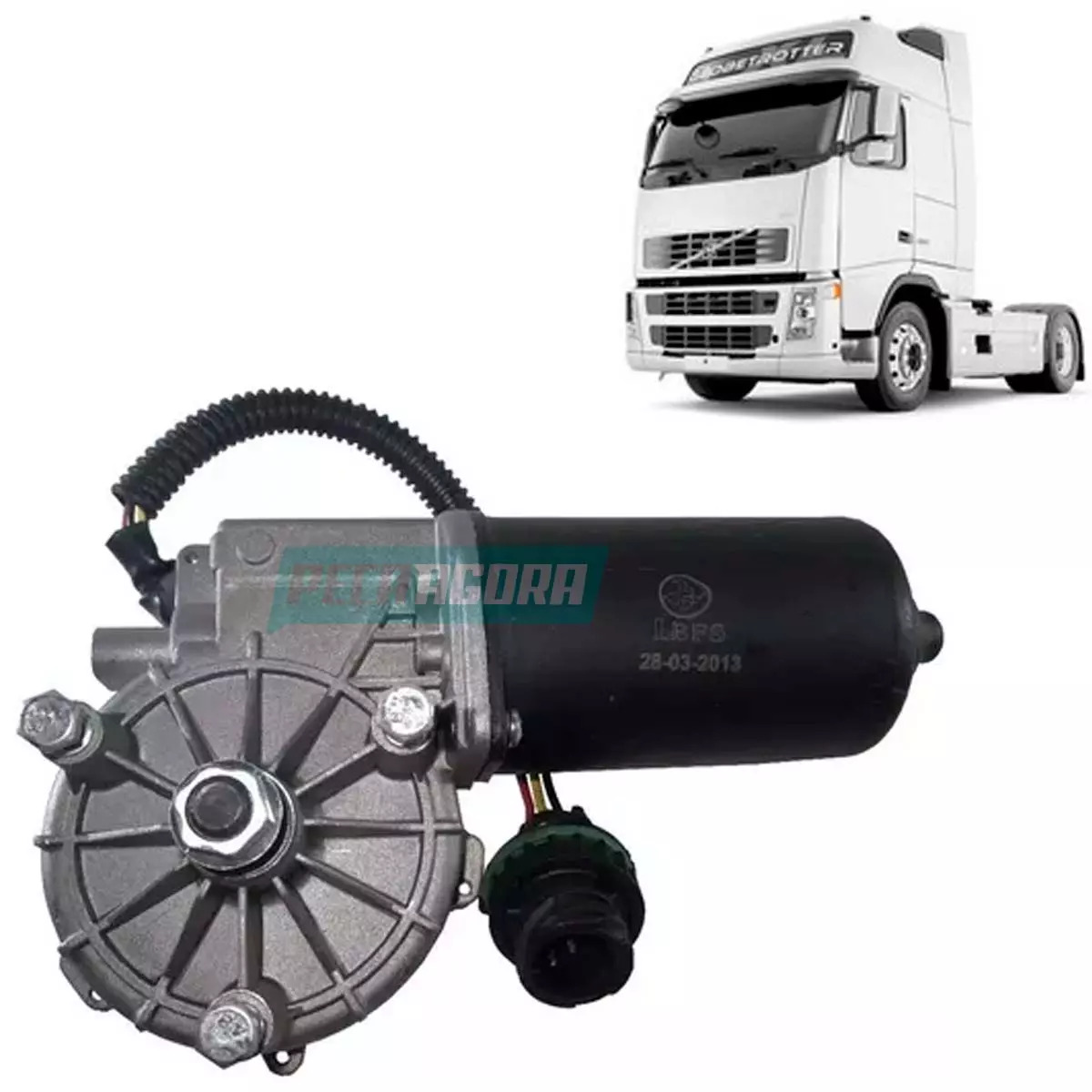 MOTOR LIMPADOR PARABRISA VOLVO FH (20442878)