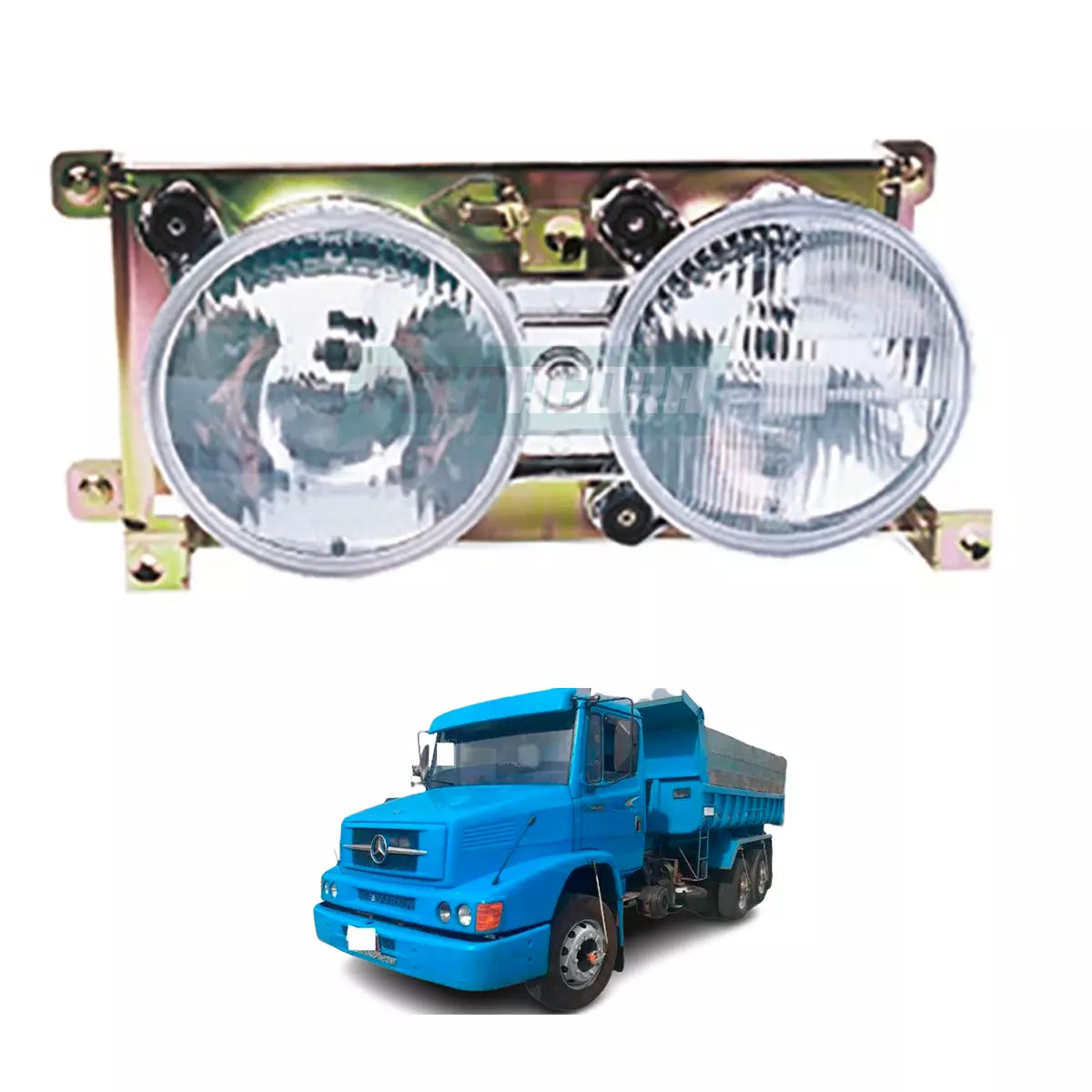 FAROL DUPLO LE MB 1620 ANO ...1999 / M96 / FPN ANO 1996 A 1999 / 1620 ANO ...200