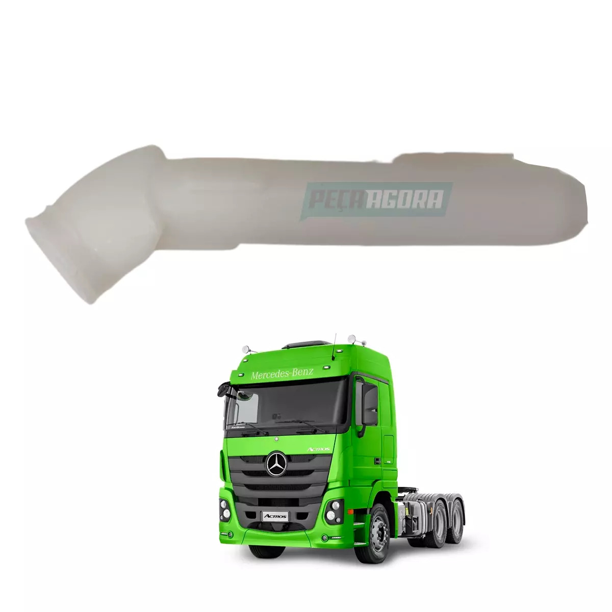 CONEXAO RESERVATORIO LIMPADOR PARABRISA ORIGINAL MB ACTROS AXOR ATEGO (973869006