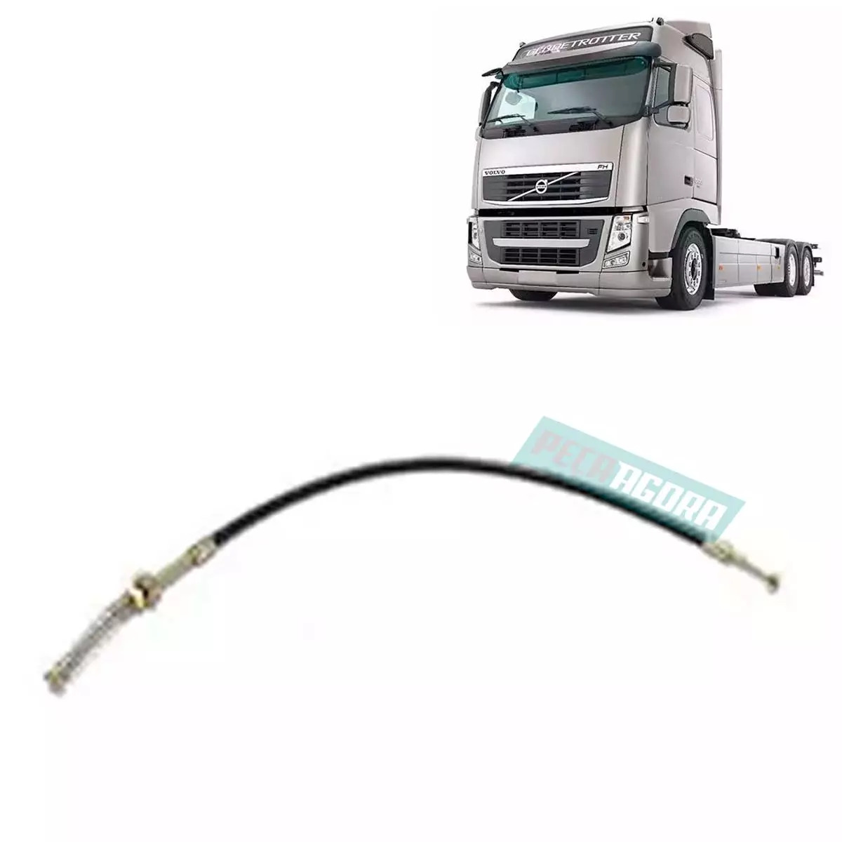 CABO COLUNA DIRECAO 473MM VOLVO FH NH FM 1999 EM DIANTE (3176909.)