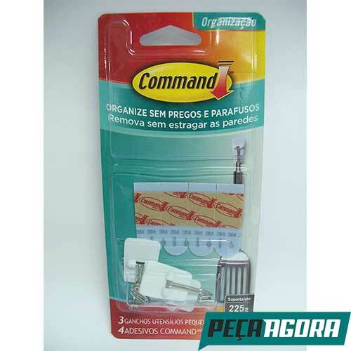 GANCHO 3M PEQUENO UTENSILIOS COM 3 (17713CC)