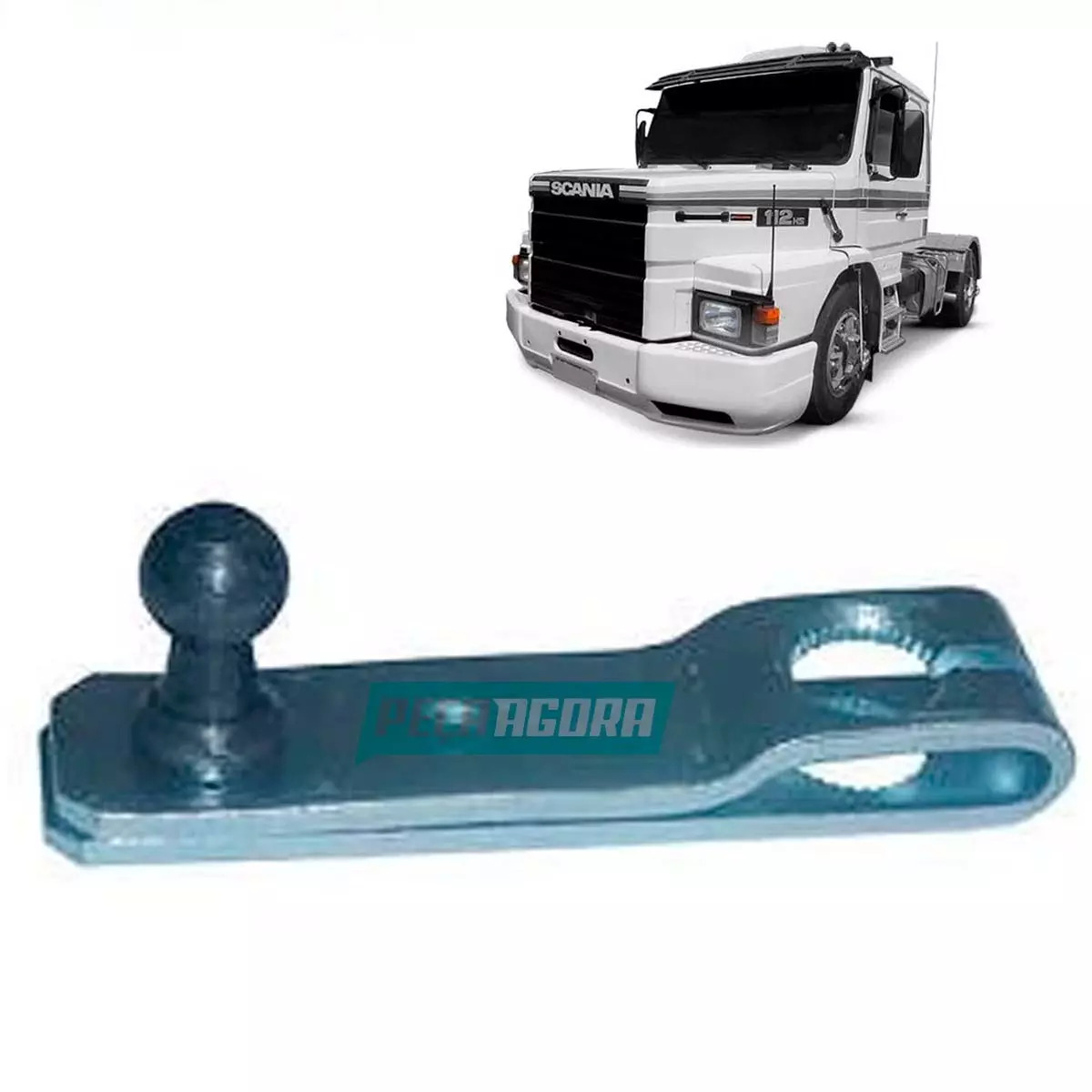  ALAVANCA FREIO MOTOR PARA SCANIA T112 T113 RESSALTO CIMA PINO (329115])