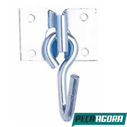 GANCHO SAO RAPHAEL PARA REDE PARAFUSAR ZINCADO (1709CC)
