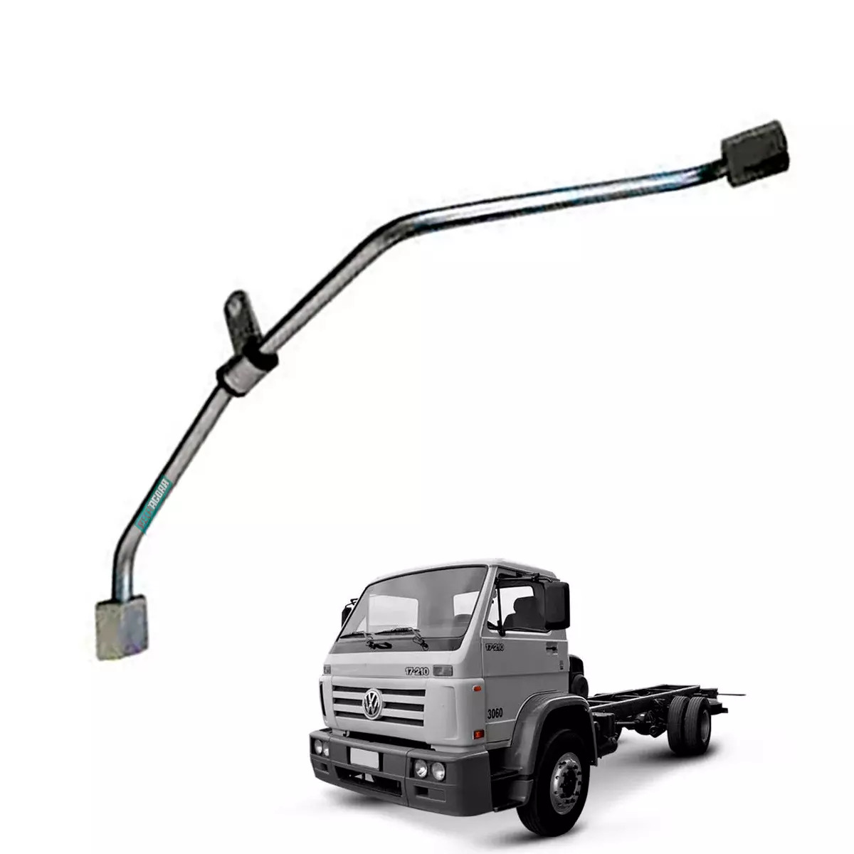 TUBO  PRESSAO COMBUSTIVEL MOTOR MWM 6.12 COMMON RAIL VW 17210 17230 17260 26260 