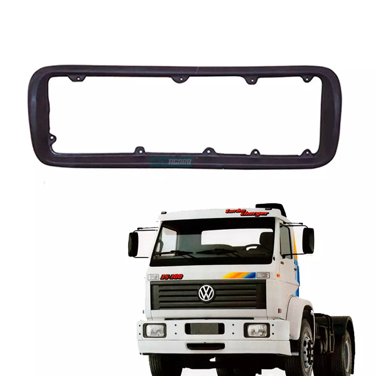 MOLDURA PAINEL VW CAMINHOES VW ANO 1981 A 1993 (T00957253)