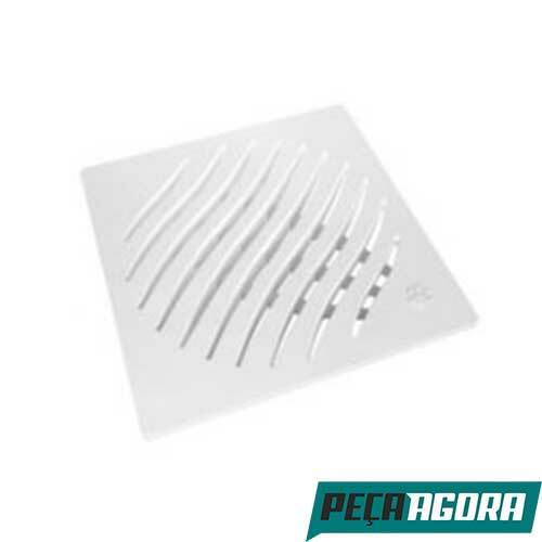 GRELHA KRONA QUADRADA PVC SEM CAIXILHO 10CM N.50 PACOTE C/ 12 (13331CC)