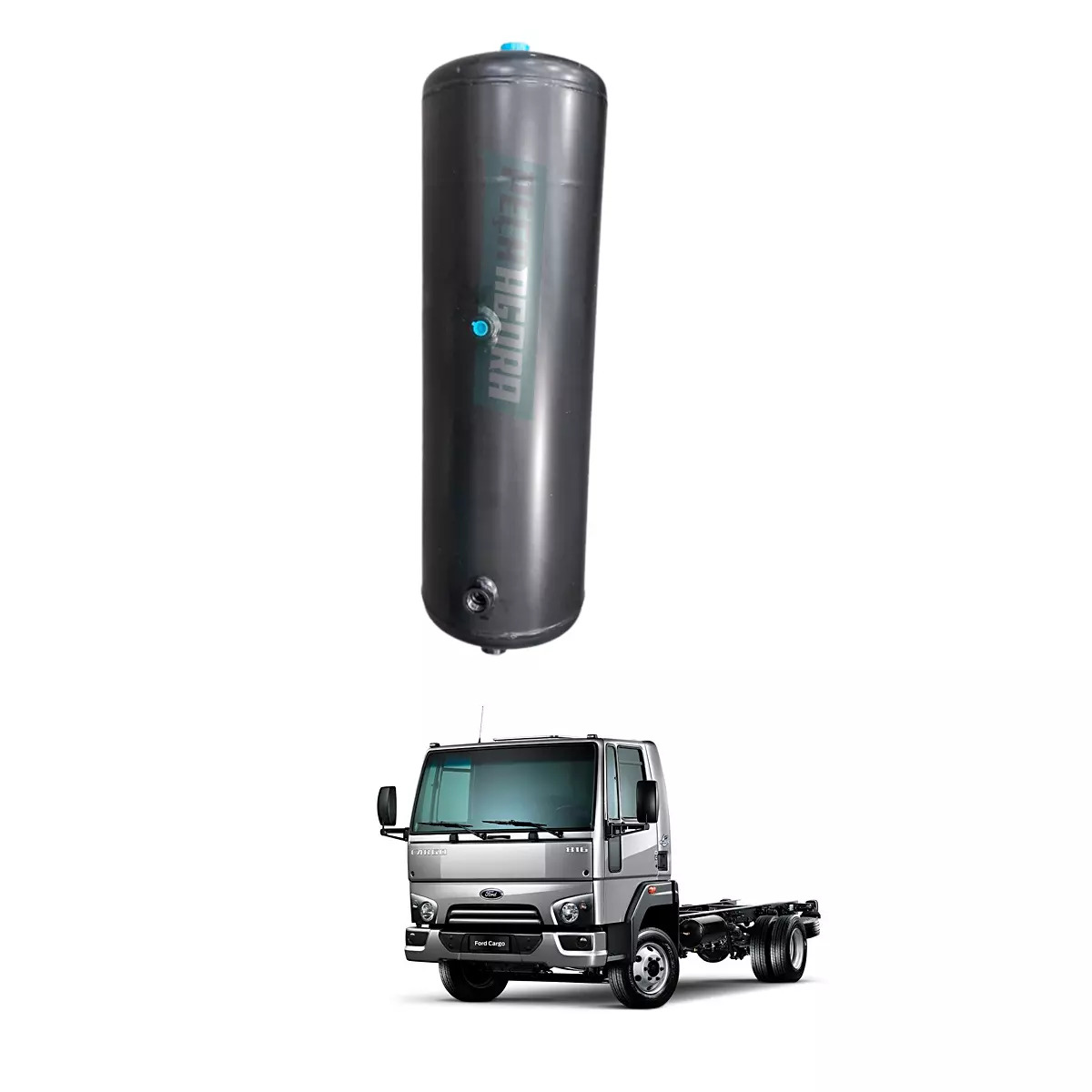 RESERVATORIO AR FREIO FORD CARGO 816 1119 (CC452063MA)