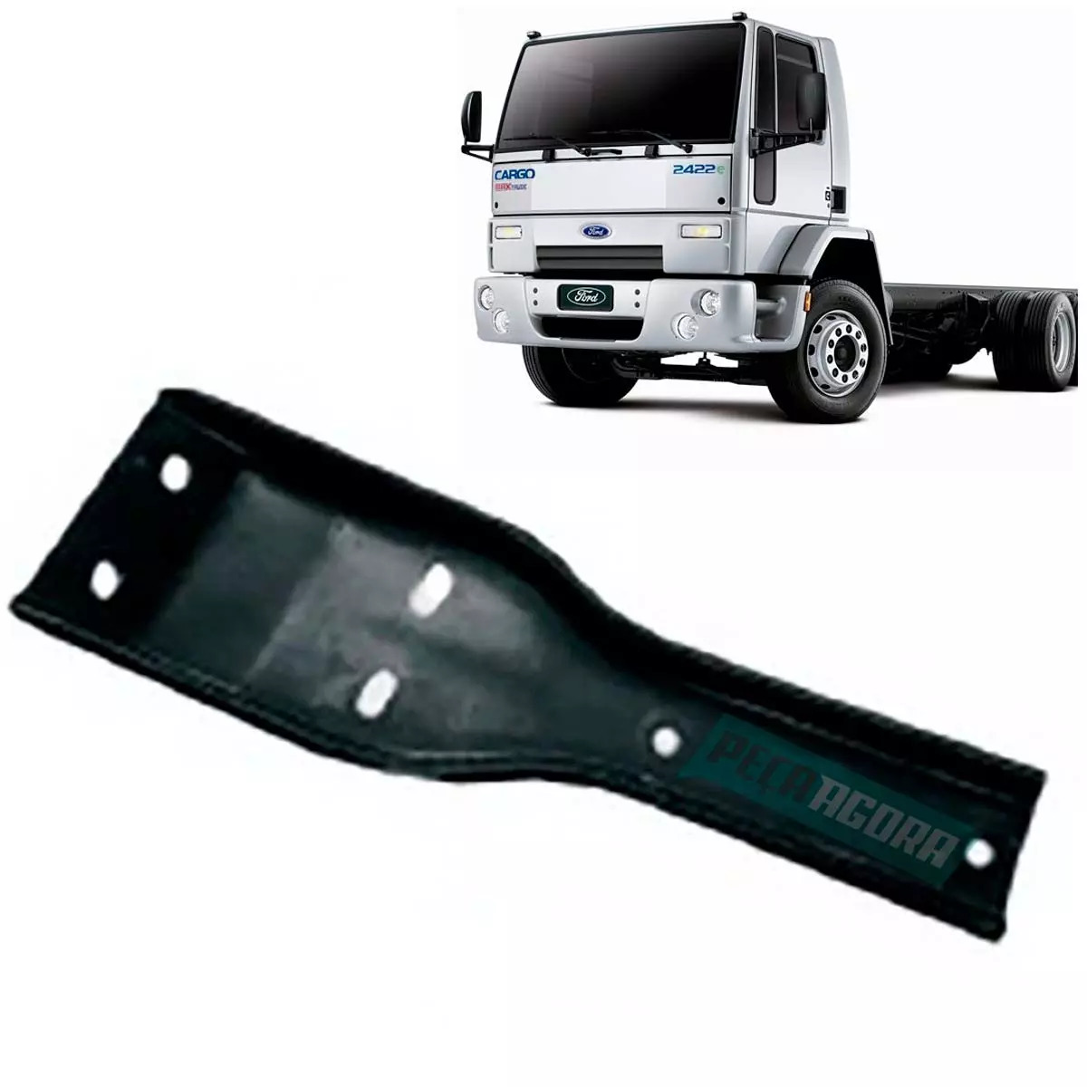 REFORCO SUPORTE PARALAMA FORD CARGO 4432E 1317E 1517E 1717E 2628E 2422E 2428E 17