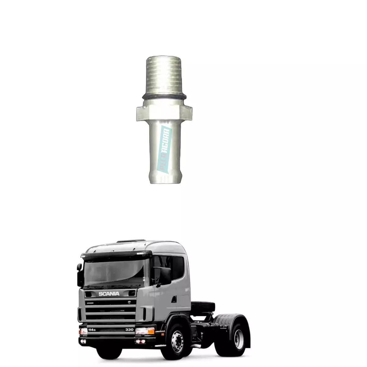 UNIAO TUBULACAO RADIADOR PARA SCANIA TODOS SAEIE 4 (1374307])