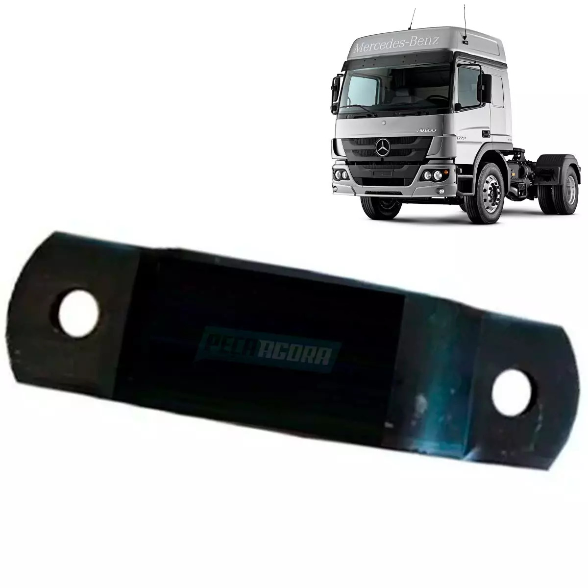 CHAPA JUMELO MOLA DIANTEIRO MB ATEGO MERCEDES BENZ  (9743250020)