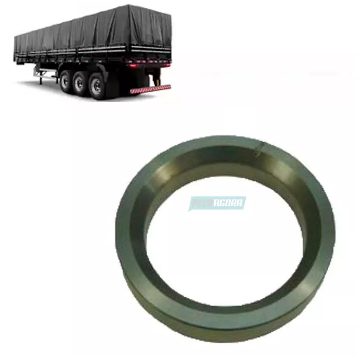 ANEL PISTA CUBO CARRETA GUERRA 127X97X25 MM - ACO (3893250462)