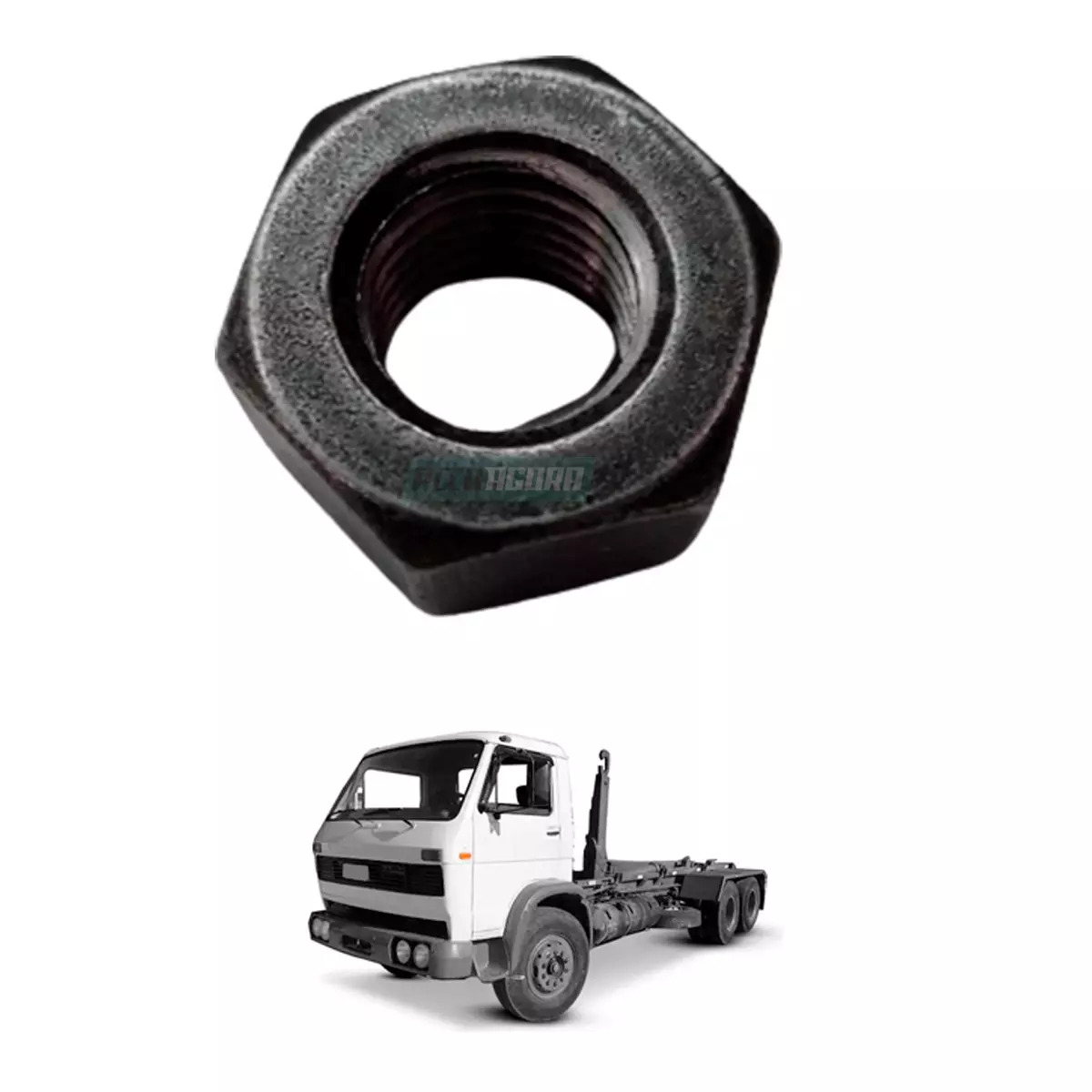 PORCA RODA DIANTEIRA TRASEIRA 3/4 NC VW 11130 13130 11140 14140 (T13601141,)