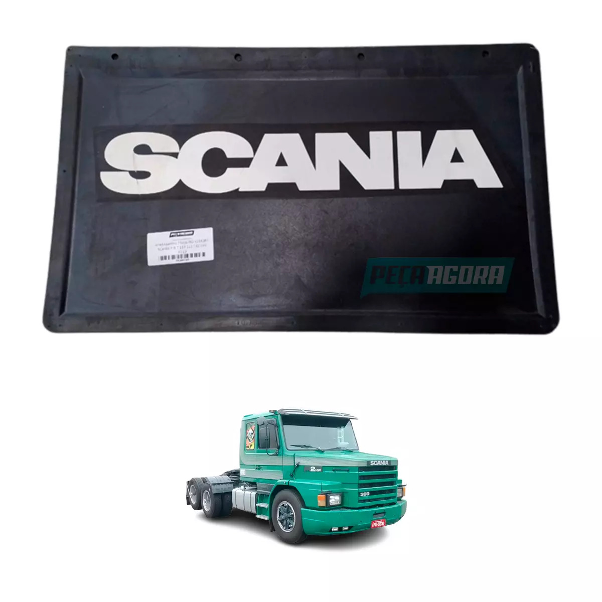 PARABARRO TRASEIRO 620X380 PARA SCANIA P R T 112 113 142 143 K113 (524104.)