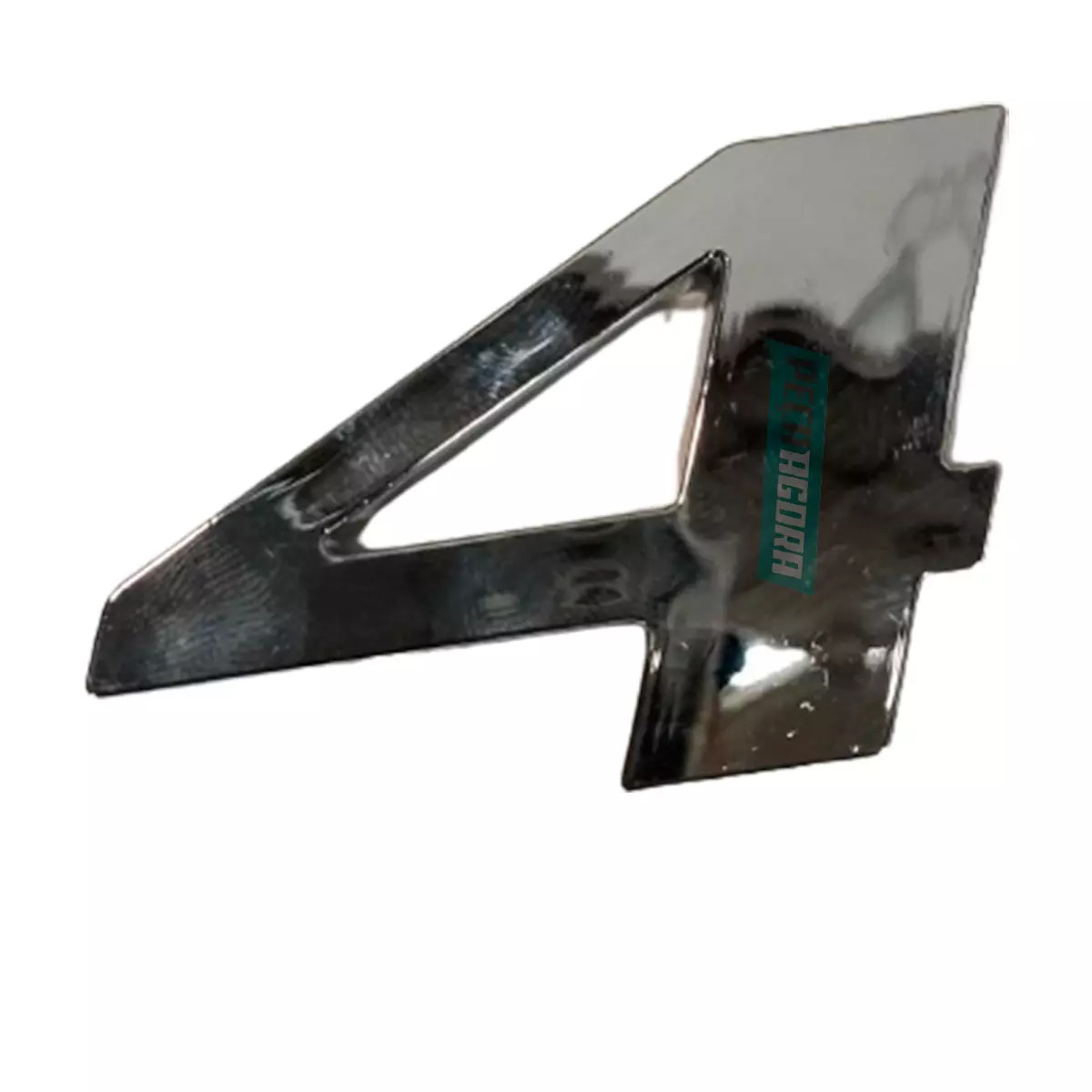 LETREIRO 4 INJETADO E CROMADO MB ACTROS ANO 2016 A 2019 ATEGO ANO 2012... AXOR (