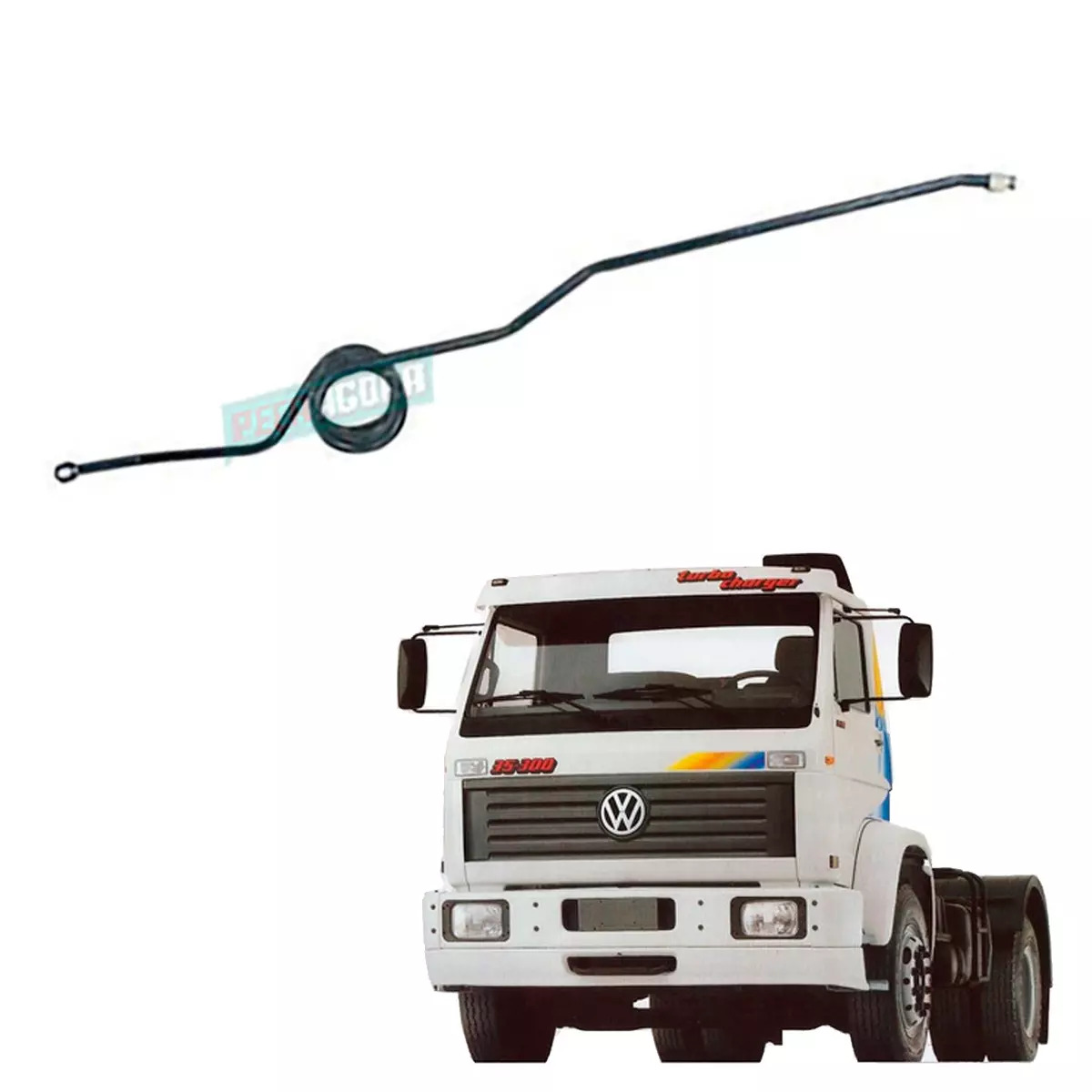 TUBO COMPRESSOR AR VW 17300 40300 17210 17310 23210 23310 23220 (2VV607312-TI-40