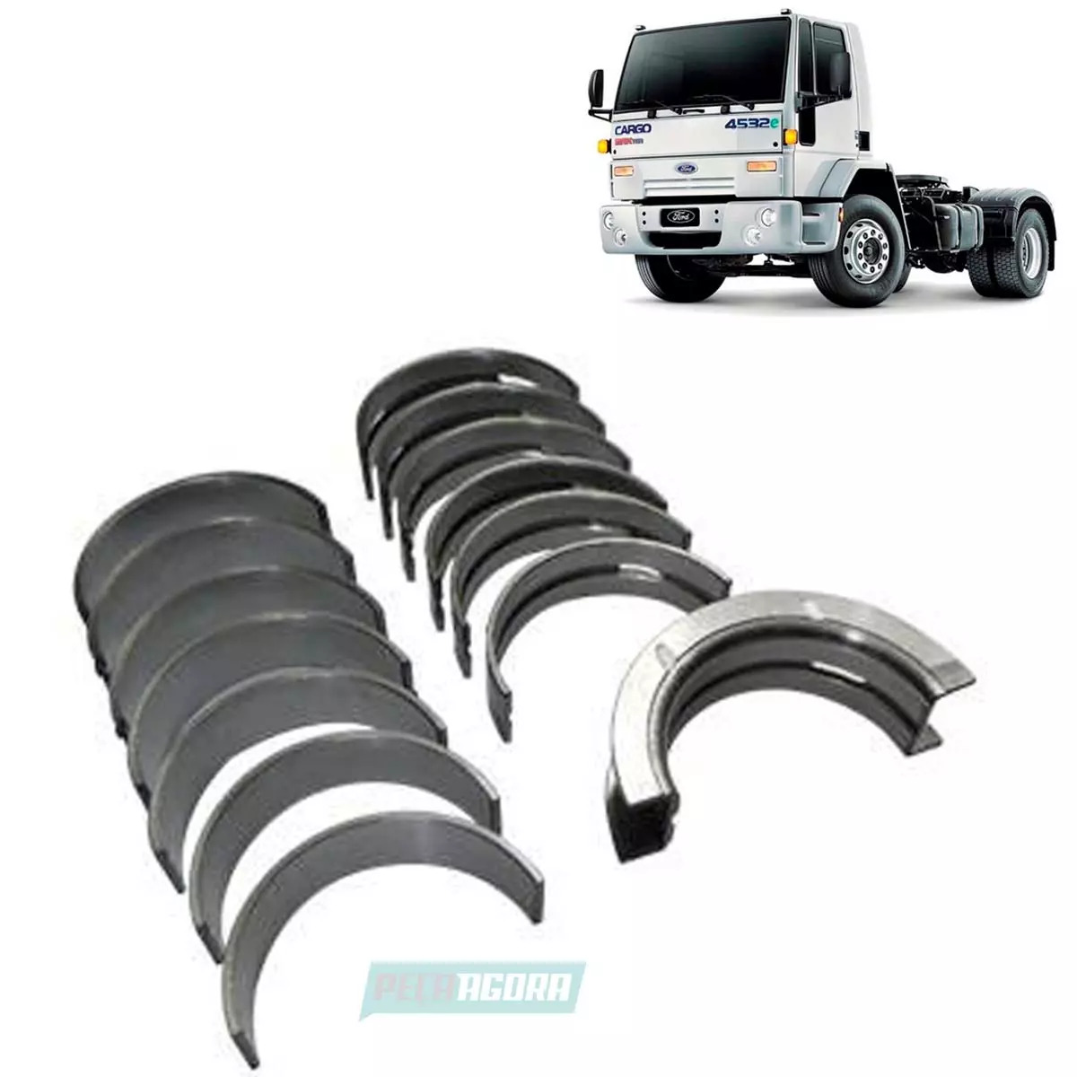 BRONZINA MANCAL CUMMINS 6CTAA 025MM FORD ​CARGO 4532E 1832E 6332E 2632E 2932E 