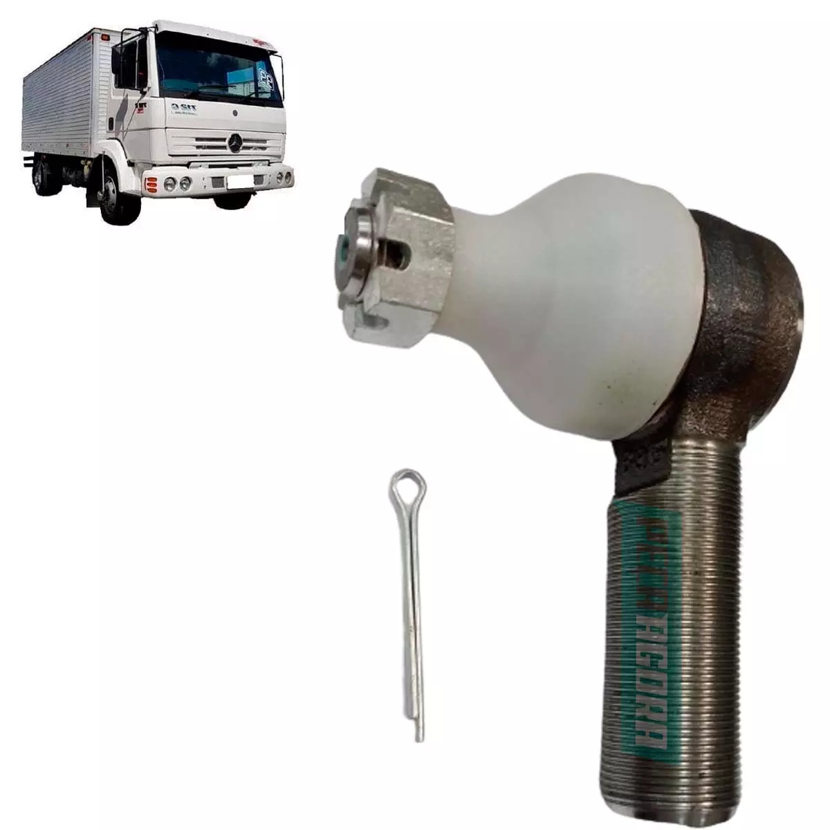 TERMINAL BARRA DIRECAO DIR MB 712C 914C LO814 LO914 MERCEDES BENZ  (0014605548/)