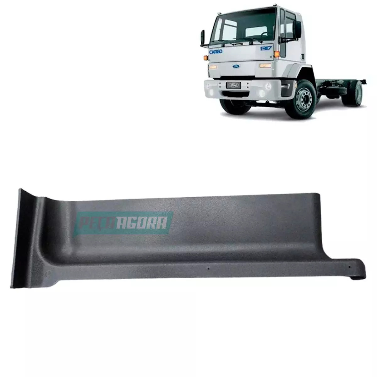 ACABAMENTO PARALAMA CABINE DIR PLASTICO FORD CARGO 1317 1717 1731 2631 1416 1316