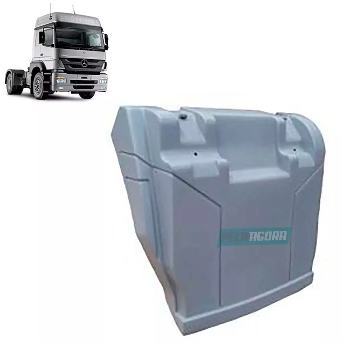 PARALAMA TRACAO DIANTEIRO ESQ MB AXOR ACTROS 1933 2035 2040 2044 2535 2540 (9305