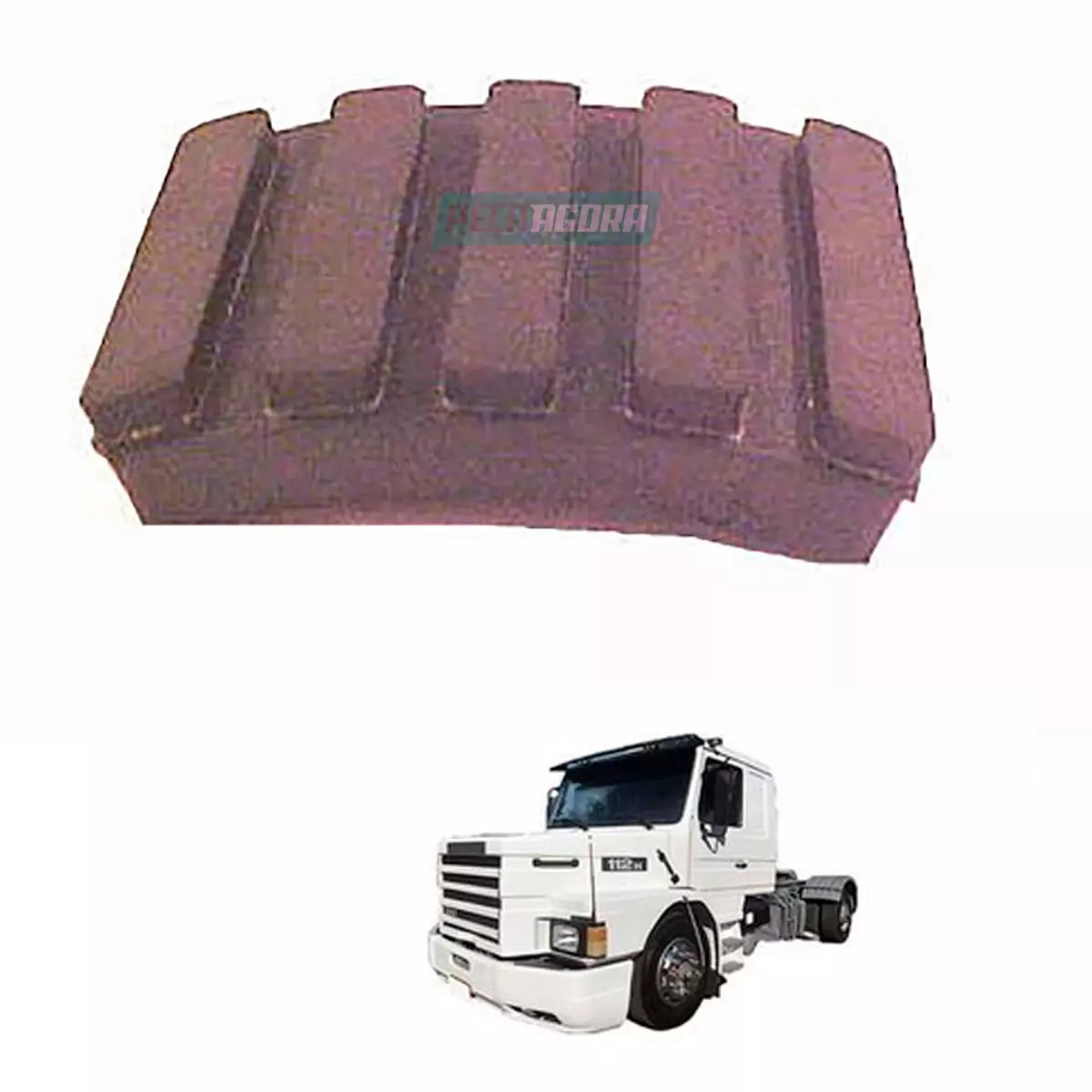CAPA PEDAL EMBREAGEM PARA SCANIA T112 113 R112 113 P93 (293152.)