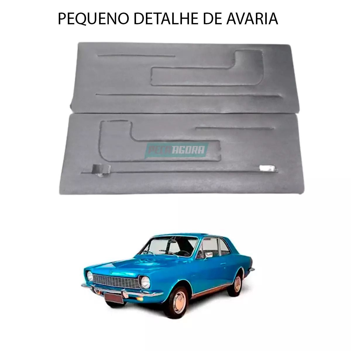 PAR FORRO PORTA CORCEL I 69 A 77 AVARIA (M490080-AVA)