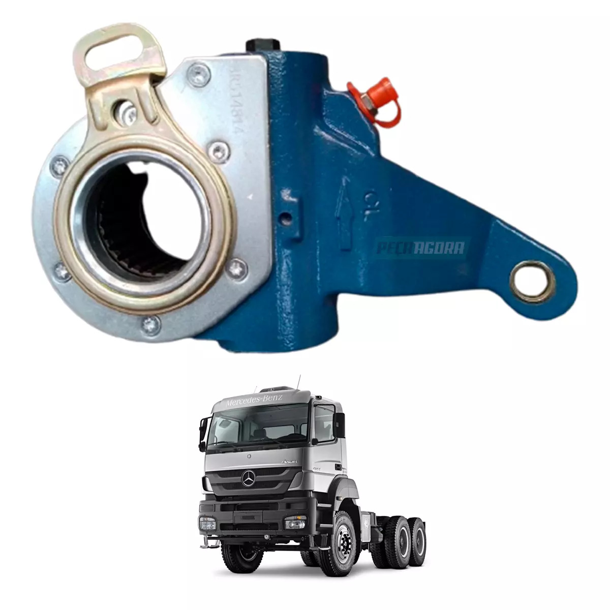 CATRACA FREIO AJUSTADOR AUTOM. DIREITA MB AXOR 2017 EM DIANTE DIREITO (958420043