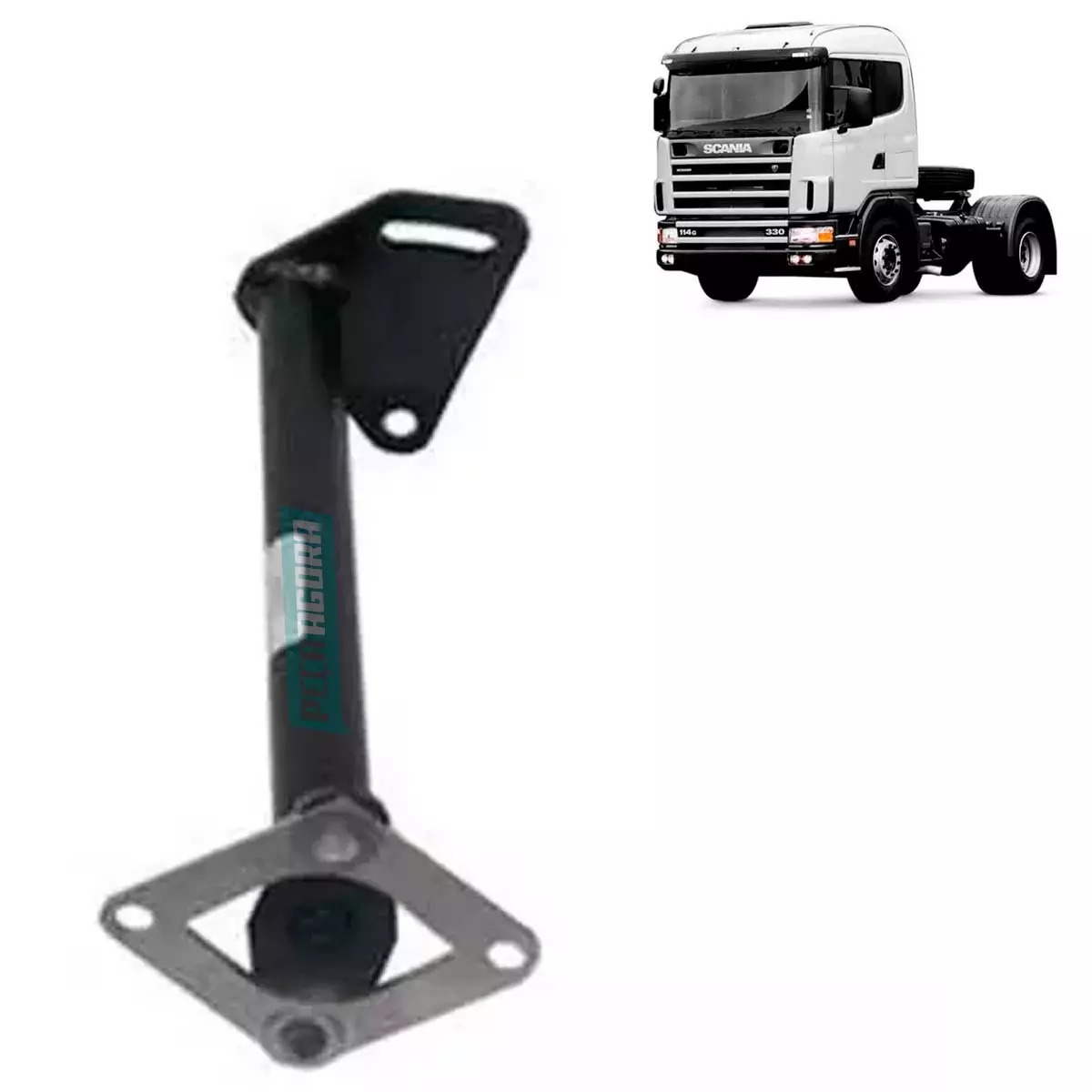 TUBO ALAVANCA MUDANCA PARA SCANIA R 114 R 124 P 94 APOS 2002 (1472771)