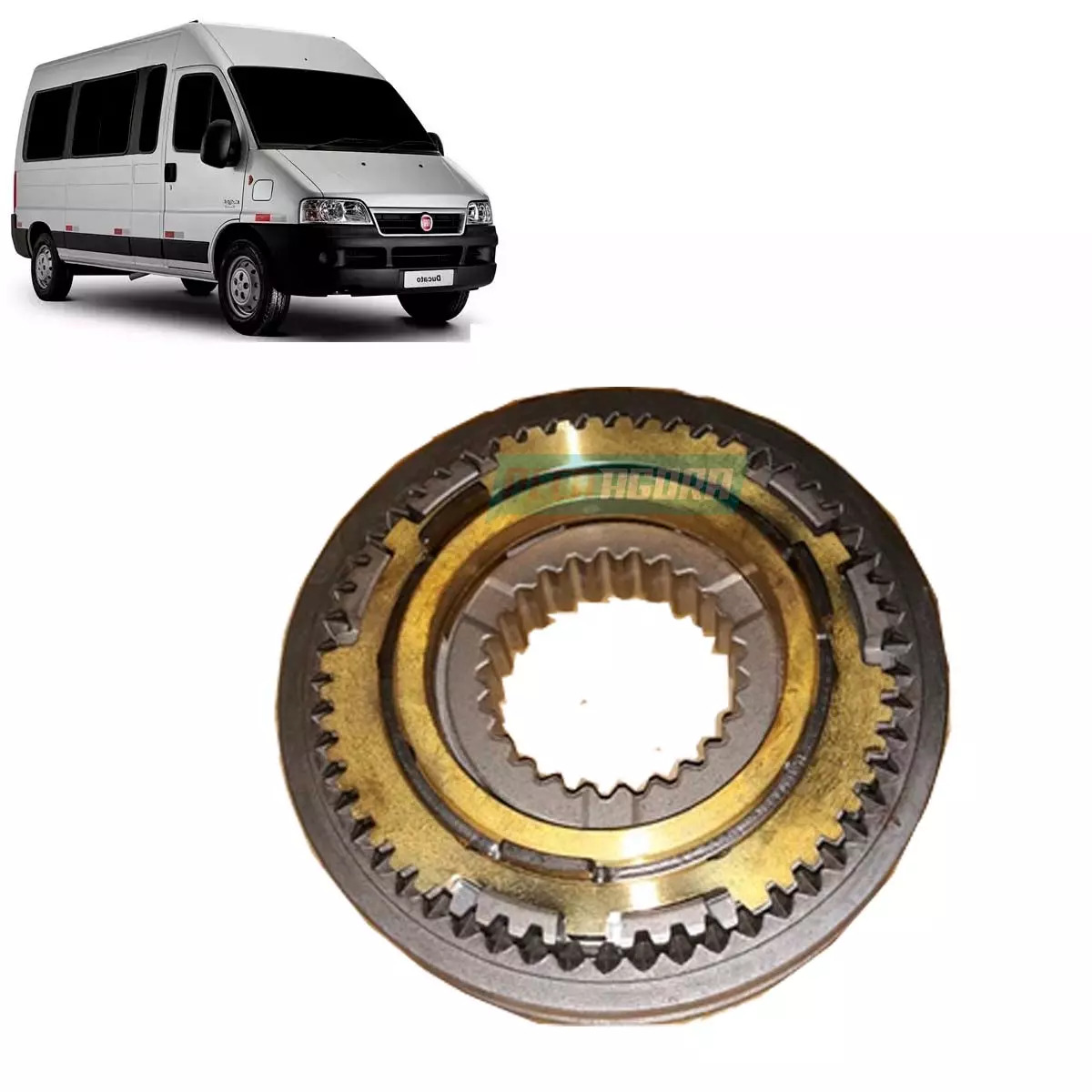 SINCRONIZADOR 3A 4A MARCHA FIAT DUCATO 23 16V (9567437888)