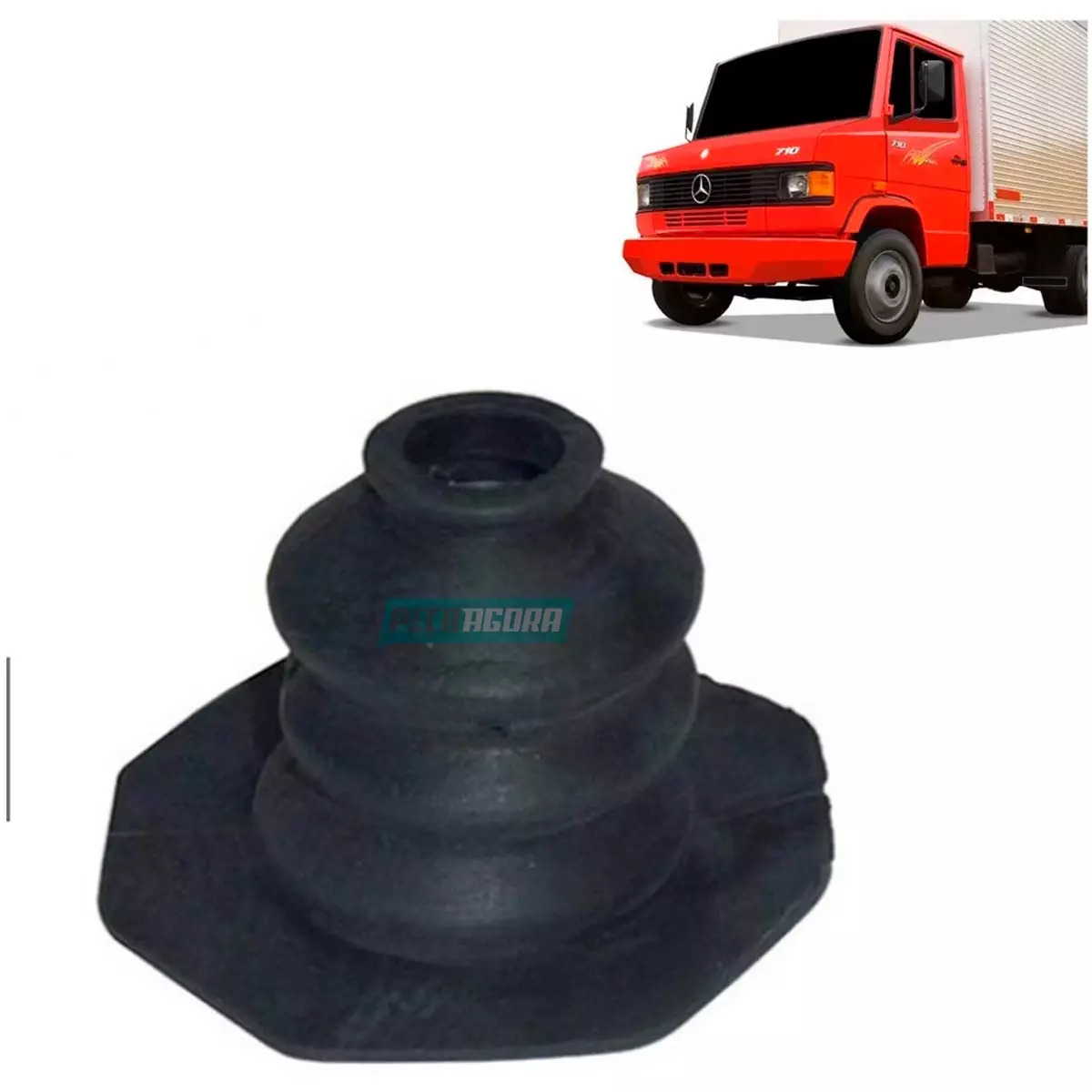 CAIXA 2 GUARDA PO ALAVANCA CAMBIO MB   710 LO712 LO812 EATON  (CX.0002672497,**2