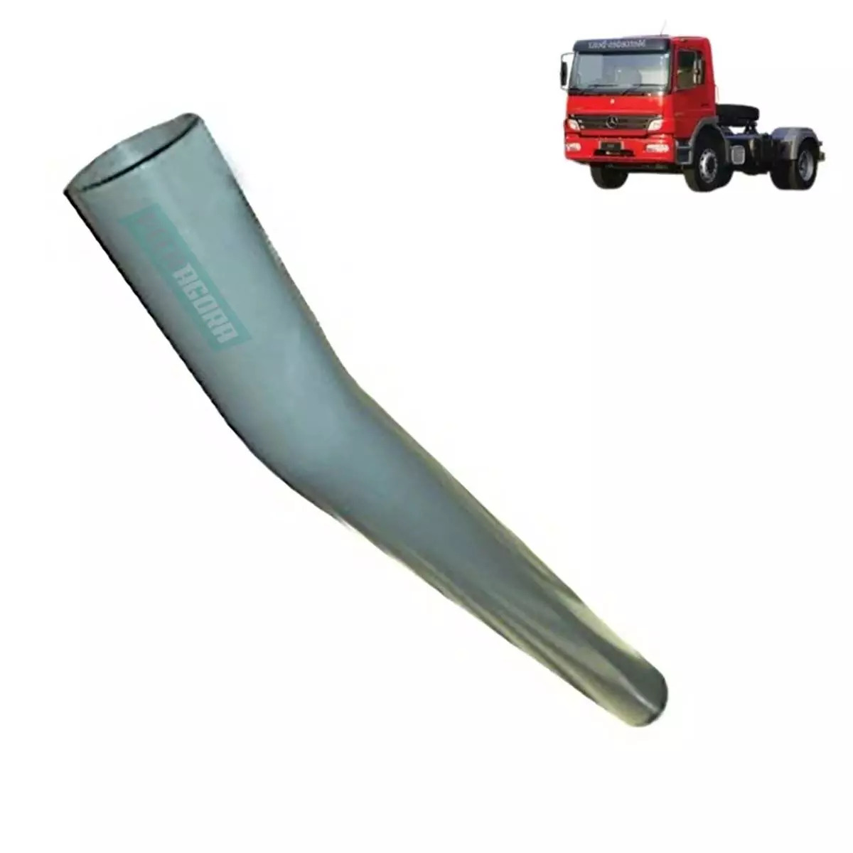 TUBO INTERMEDIARIO ESCAPAMENTO MB 1728 / 2423K / 1620 / 1622 / 1318 ANO ...2009 