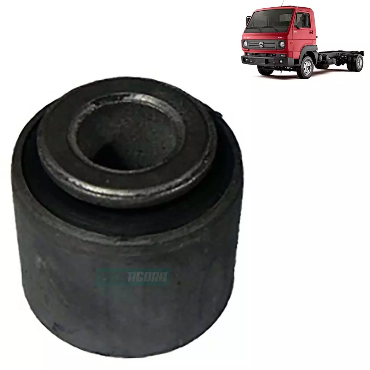 BUCHA ALAVANCA CÂMBIO VW 5.140 8.150 DELIVERY FORD LEVES E MEDIOS ELETRONICOS 2