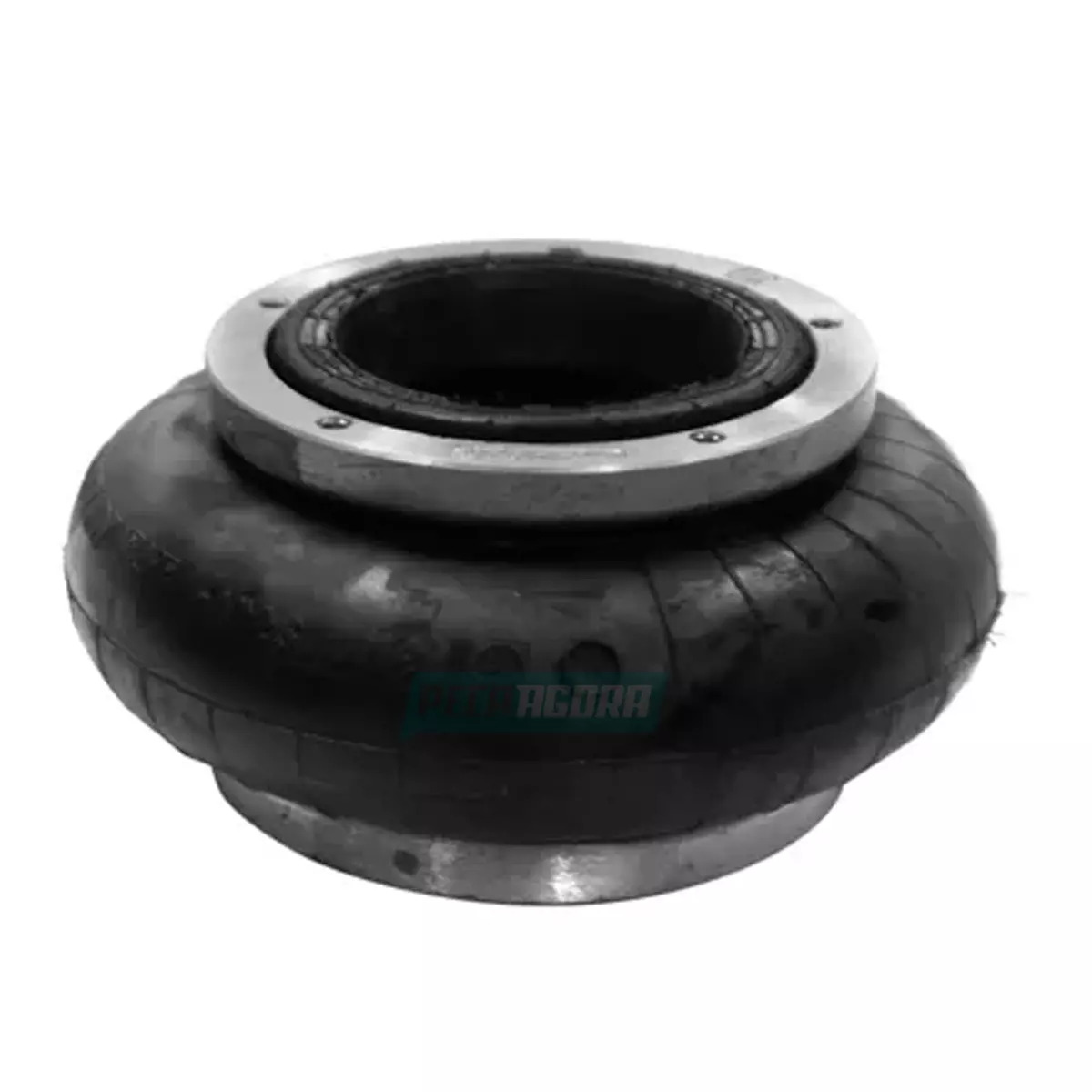 MOLA PNEUMATICA 1 GOMO EIXO DIRECIONAL CARRETA FACCHINI COM FLANGE DA ALUMINIO (