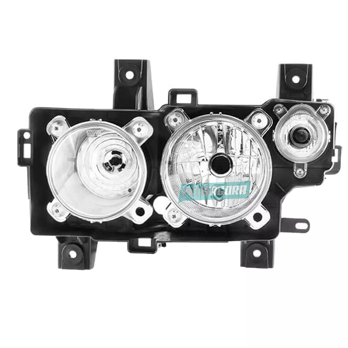 FAROL DUPLO H7 H1 COM PISCA MB ATEGO 2013 EM DIANTE  (V.9588201061-F353-95882011