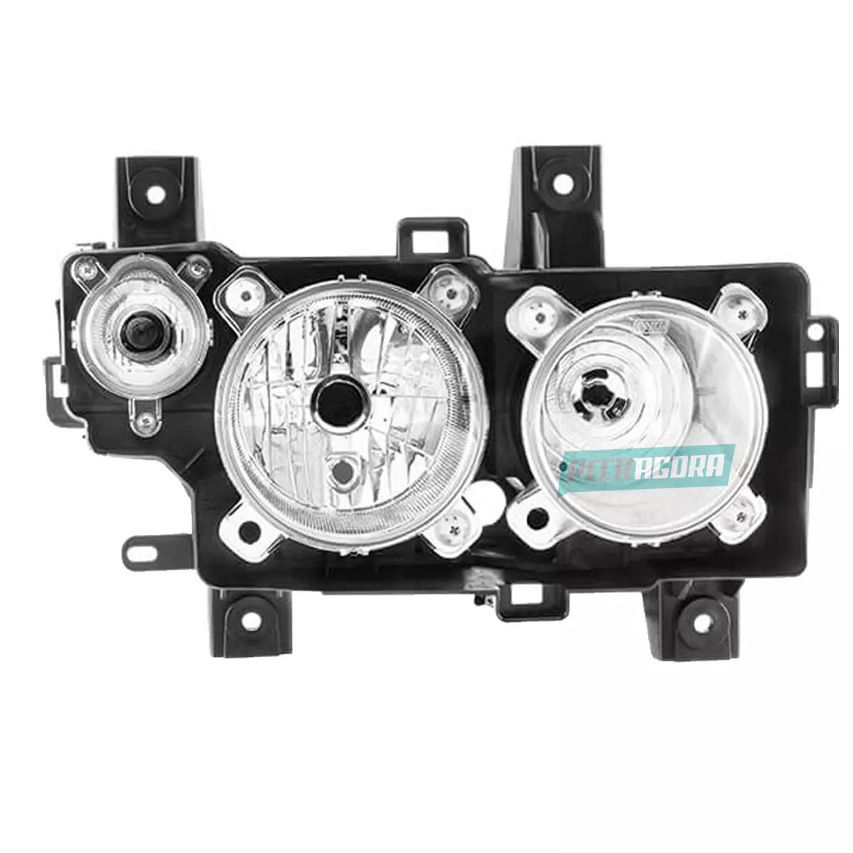 FAROL DUPLO H7 H1 DIREITO COM PISCA MB ATEGO 2013 EM DIANTE  (9588201161-F354)