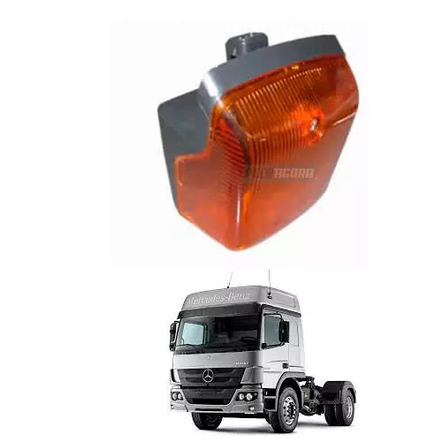 LANTERNA PISCA ESQ COM SOQUETE NO ESTRIBO MBB ATEGO TODOS  (9738200321-KKZ02-017