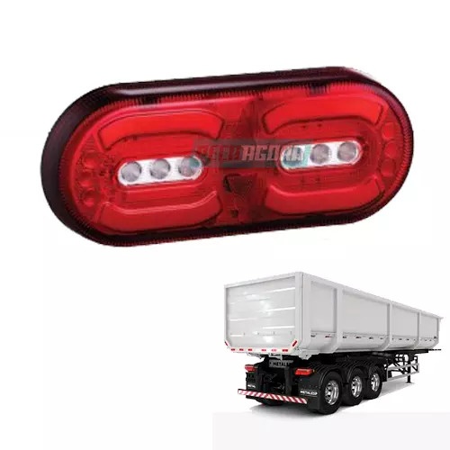 LANTERNA TRASEIRA CARRETA RANDON 36 LED CARRETA CAMINHAO 24V (854180325-L3000)