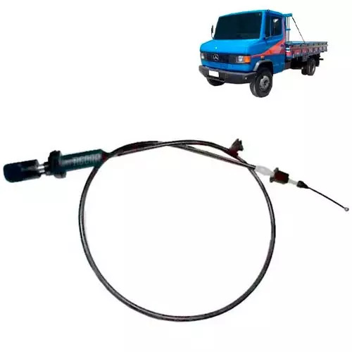 CABO ESTRANGULADOR PRETO MERCEDES BENZ MB L709 912 1214 L809 (3843007112)