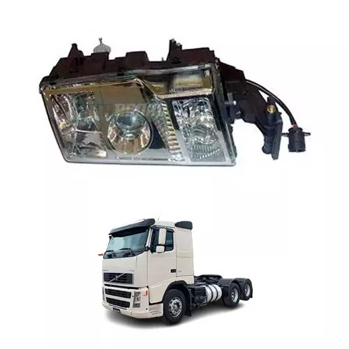 FAROL PRINCIPAL ESQUERDO VOLVO FH 2004 2005 2006 2007  - CONECTOR REDONDO (20360