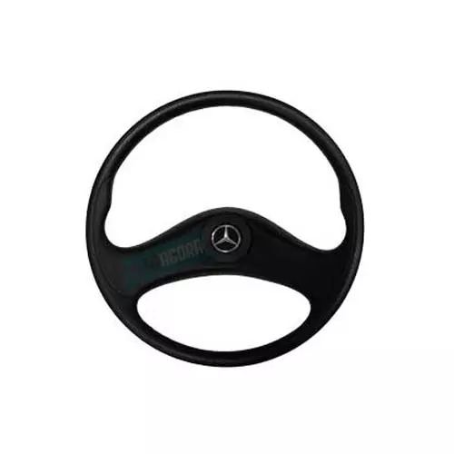 VOLANTE DIRECAO UNIVERSAL 470MM COM TAMPA MB TODOS VOLANTES COM CHAVETA E ESTRIA