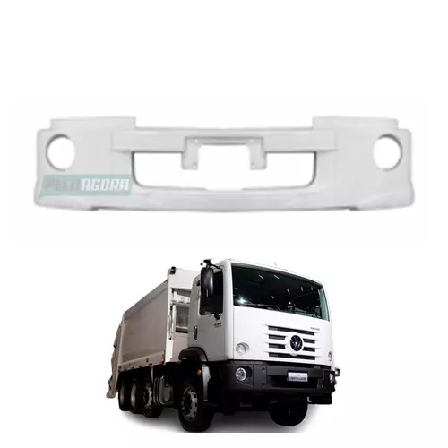 PARACHOQUE BRANCO PLASTICO ABS VW CONSTELLATION ROBUST  (2S2807071E-2S2807071E19