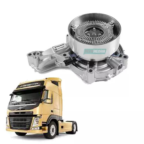 BOMBA DA AGUA ELETRONICA VOLVO FM370 FM4 TODOS COM MOTOR EURO V - 2015 A 2021 (2