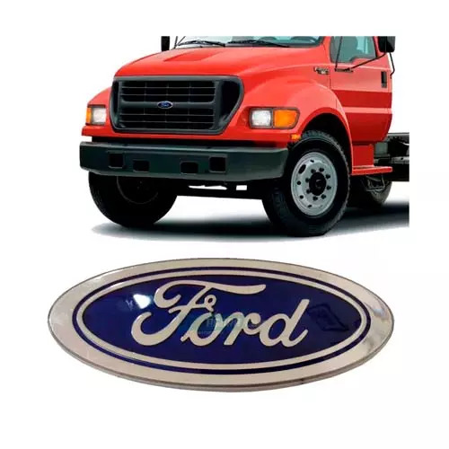 EMBLEMA FRONTAL RESINA FORD CARGO ATE 2012 (XC458K141AA-)