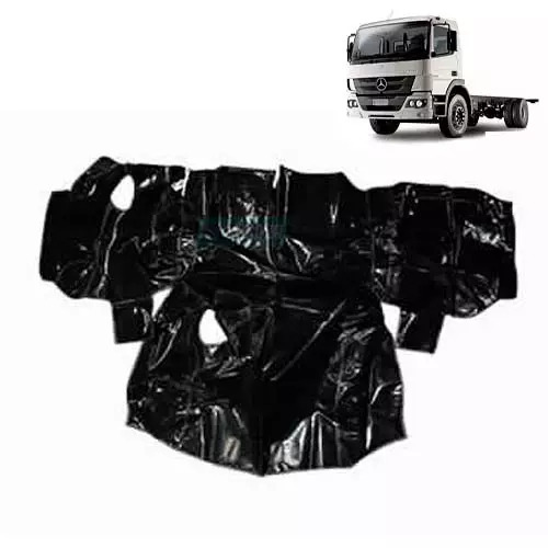 TAPETE VINIL PRETO MB ATEGO 1419 1719 2012 2013 4 CILINDROS COM CAPO (PUES854P)