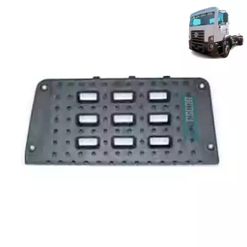 TAPETE SUPERIOR ESTRIBO LE CINZA PLATICO VW CONSTELLATION 17240 / 17250 / 17250 