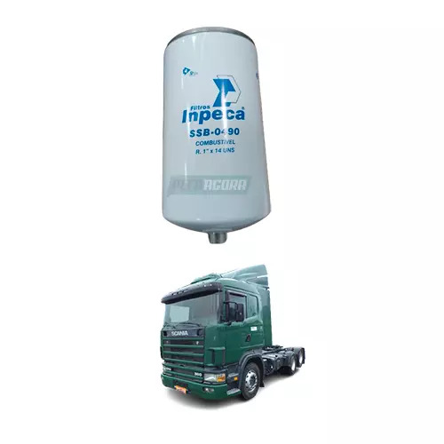 FILTRO COMBUSTIVEL RACOR PARA SCANIA TODOS CAMINHOES 2004 EM DIANTE (1518512)