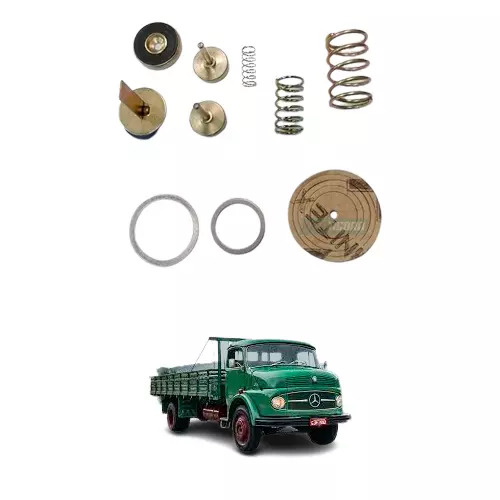 REPARO VALVAVULA DESCARGA ANTIGA COMPLETA MB 1111 1113 O352 (983455860743A)